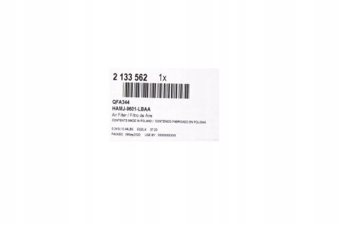 Filtron AK 371/5 Filtr powietrza