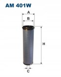 Filtron AM 401W Filtr powietrza wtórnego