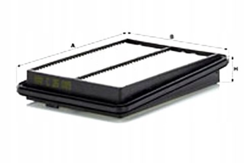 Mann-Filter C 26 089 Filtr powietrza