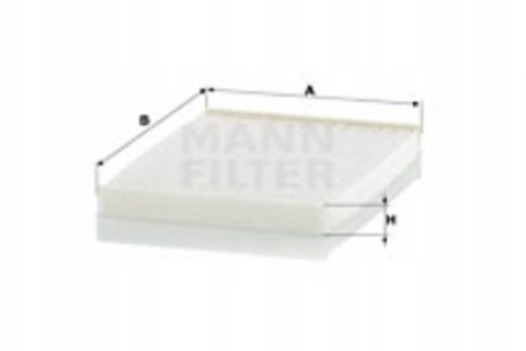 Mann-Filter CU 24 027 Filtr, wentylacja przestrzeni pasażerskiej