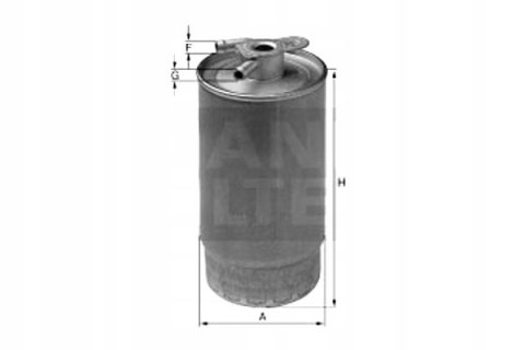 Mann-Filter WK 10 046 z Filtr paliwa