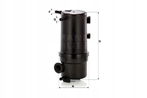 Mann-Filter WK 10 046 z Filtr paliwa