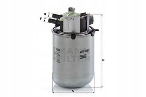 Mann-Filter WK 9080 Filtr paliwa
