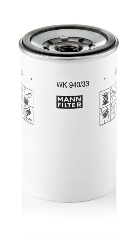 Mann-Filter WK 940/33 x Filtr paliwa