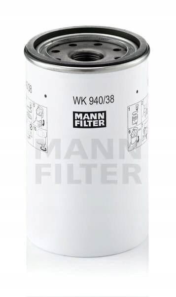 Mann-Filter WK 940/38 x Filtr paliwa