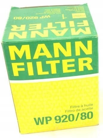 Mann-Filter WP 920/80 Filtr oleju