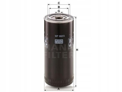 Mann-Filter WP962/3X Filtr paliwa