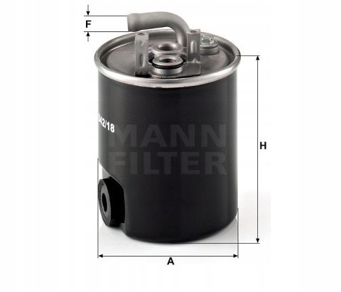 Mann-Filter WK 842/18 Filtr paliwa