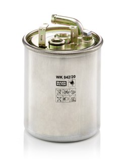 Mann-Filter WK 842/20 Filtr paliwa