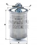 Mann-Filter WK 842/21 x Filtr paliwa
