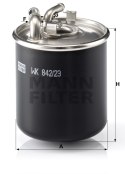 Mann-Filter WK 842/23 x Filtr paliwa