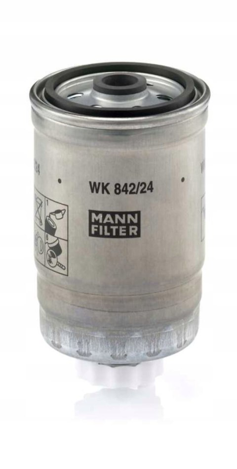 Mann-Filter WK 842/24 Filtr paliwa