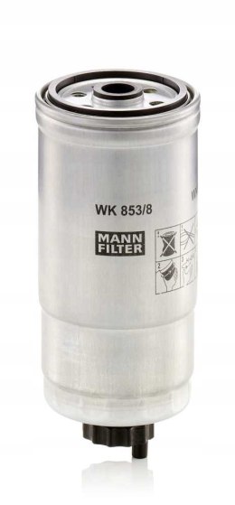 Mann-Filter WK 853/8 Filtr paliwa