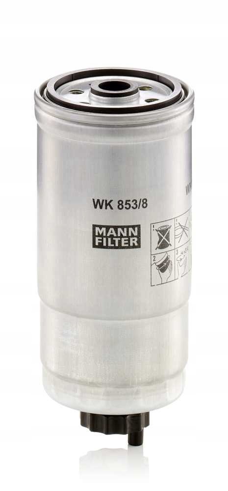 Mann-Filter WK 853/8 Filtr paliwa