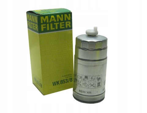 Mann-Filter WK 853/8 Filtr paliwa