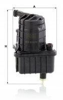 Mann-Filter WK 939/11 x Filtr paliwa