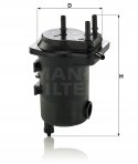 Mann-Filter WK 939/17 x Filtr paliwa