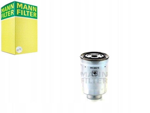 Mann-Filter WK 940/16 x Filtr paliwa
