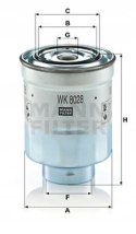 Mann-Filter WK 8028 z Filtr paliwa