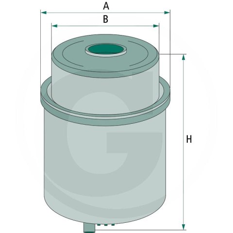 Mann-Filter WK 8118 Filtr paliwa