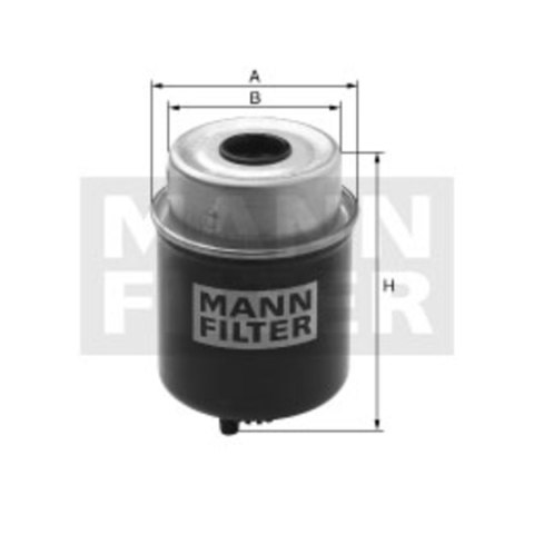 Mann-Filter WK 8138 Filtr paliwa