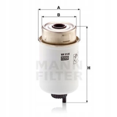 Mann-Filter WK 8140 Filtr paliwa