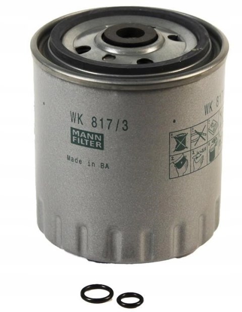 Mann-Filter WK 817/3 x Filtr paliwa