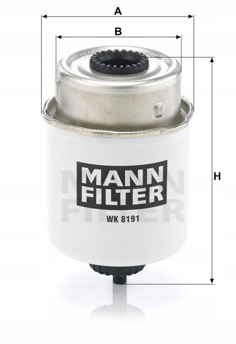 Mann-Filter WK 8191 Filtr paliwa