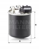Mann-Filter WK 820/16 Filtr paliwa