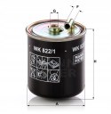 Mann-Filter WK 822/1 Filtr paliwa