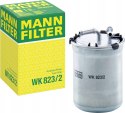 Mann-Filter WK 823/2 Filtr paliwa