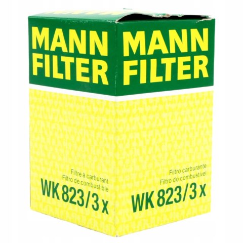 Mann-Filter WK 823/3 x Filtr paliwa