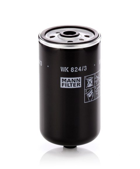 Mann-Filter WK 824/3 Filtr paliwa