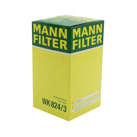 Mann-Filter WK 824/3 Filtr paliwa