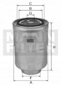 Mann-Filter WK 828 x Filtr paliwa