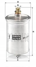 Mann-Filter WK 830/3 Filtr paliwa