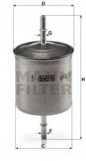 Mann-Filter WK 832/2 Filtr paliwa