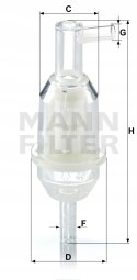 Mann-Filter WK 31/5 (10) Filtr paliwa