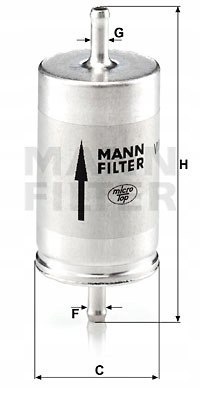 Mann-Filter WK 410 Filtr paliwa