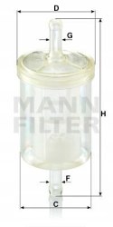 Mann-Filter WK 43/13 (10) Filtr paliwa