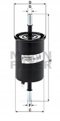 Mann-Filter WK 55/3 Filtr paliwa