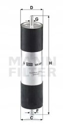 Mann-Filter WK 6001 Filtr paliwa