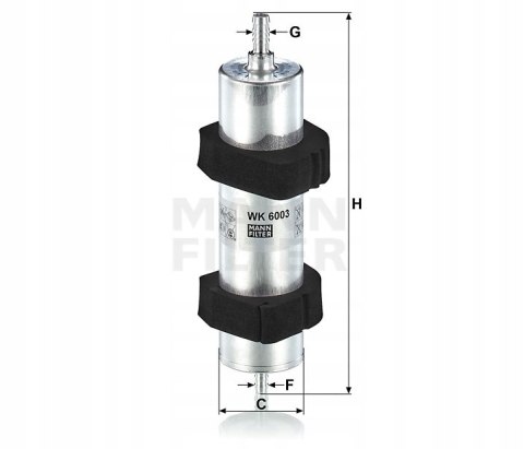 Mann-Filter WK 6003 Filtr paliwa