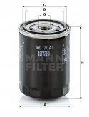 Mann-Filter WK 7041 Filtr paliwa