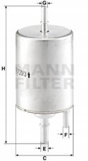 Mann-Filter WK 720/3 Filtr paliwa