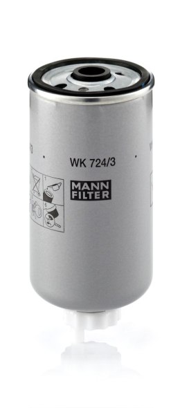 Mann-Filter WK 724/3 Filtr paliwa