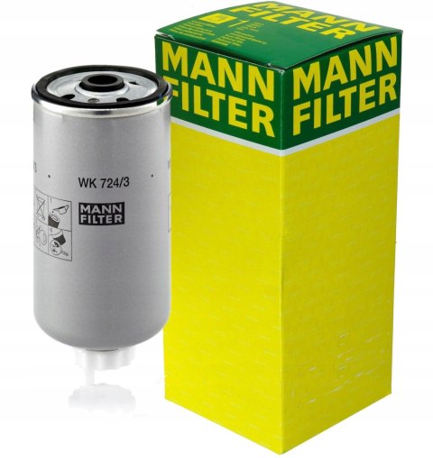 Mann-Filter WK 724/3 Filtr paliwa