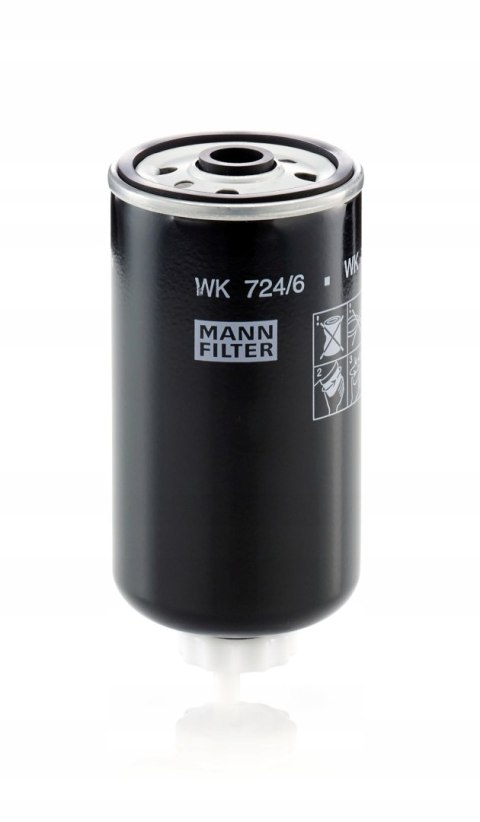 Mann-Filter WK 724/6 Filtr paliwa