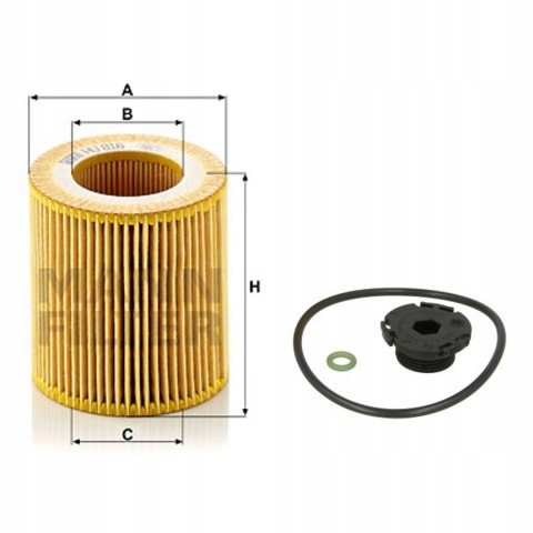 MANN-FILTER W 940/5 Filtr oleju