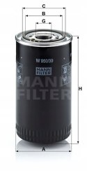 Mann-Filter W 950/39 Filtr oleju